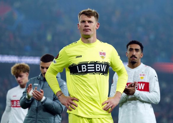 Stuttgart goalkeeper Nubel