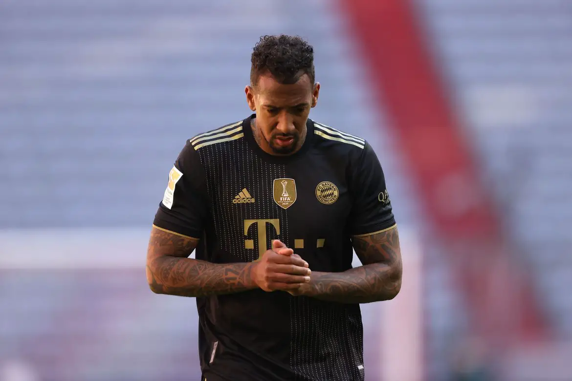 FC Bayern Munich – Bundesliga Jerome Boateng representing Bayern Munich in the Bundesliga in 2021.
