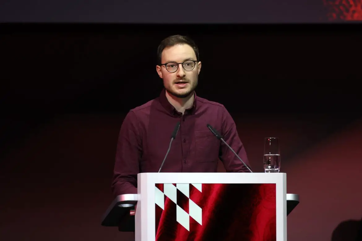 Bayern Munich member and activist Michael Ott.