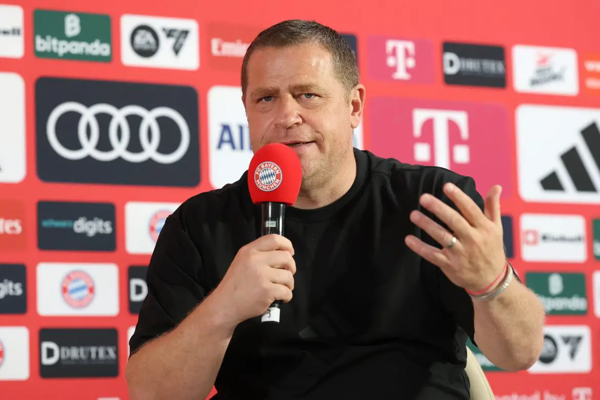 Bayern Munich Board Member for Sport Max Eberl.