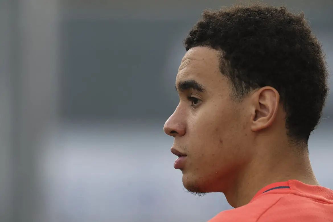 Bayern Munich's Jamal Musiala.