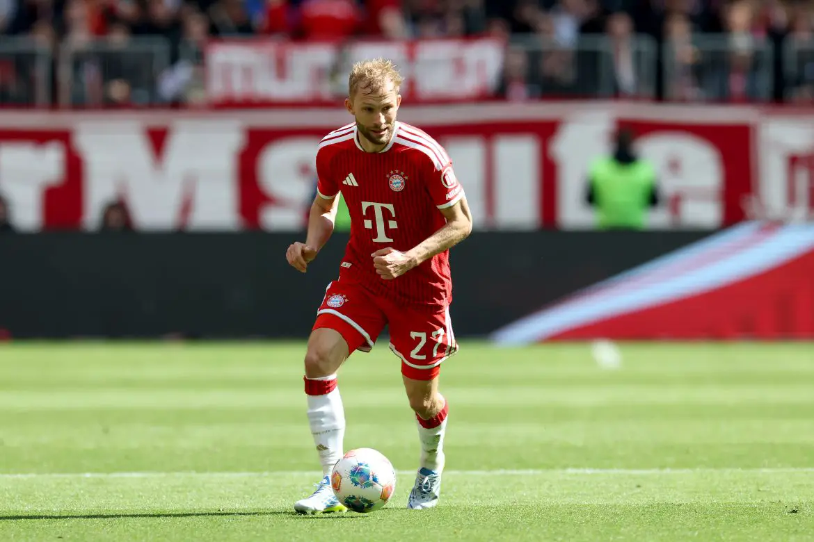Bayern Munich's Konrad Laimer.