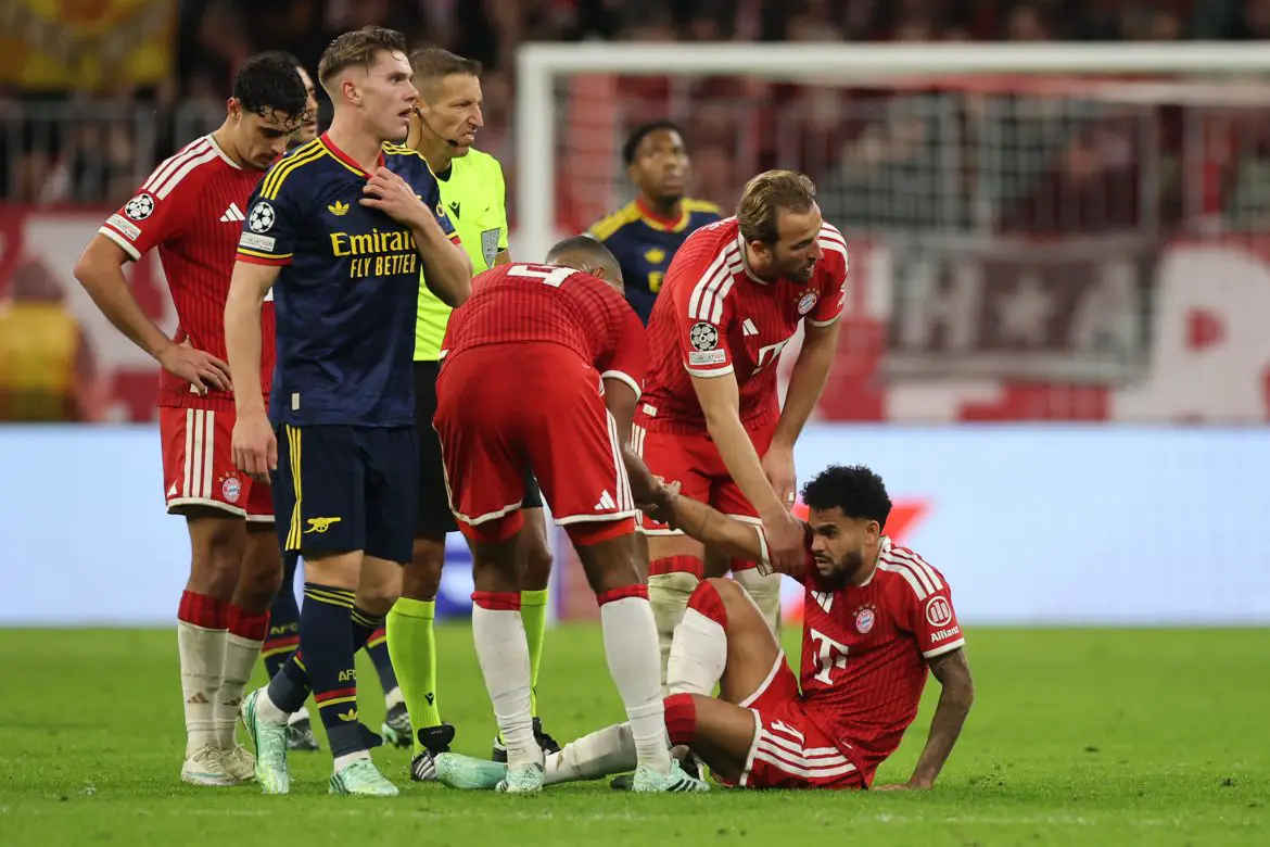 Bayern Munich's Luis Diaz.