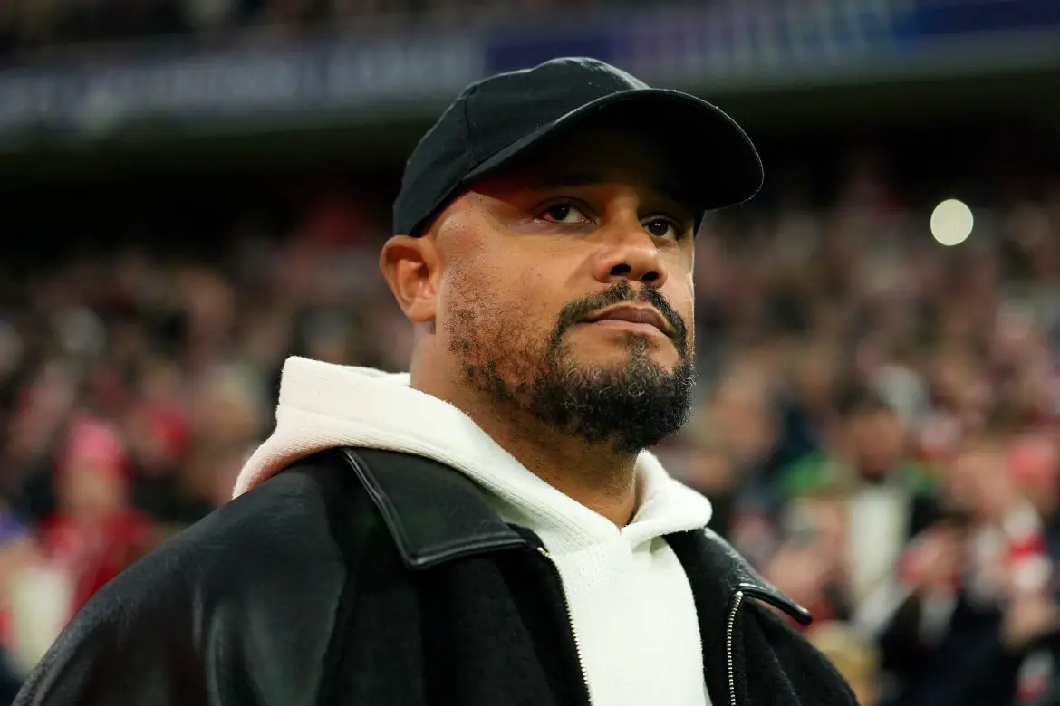 Bundesliga head coach Vincent Kompany of Bayern Munich.