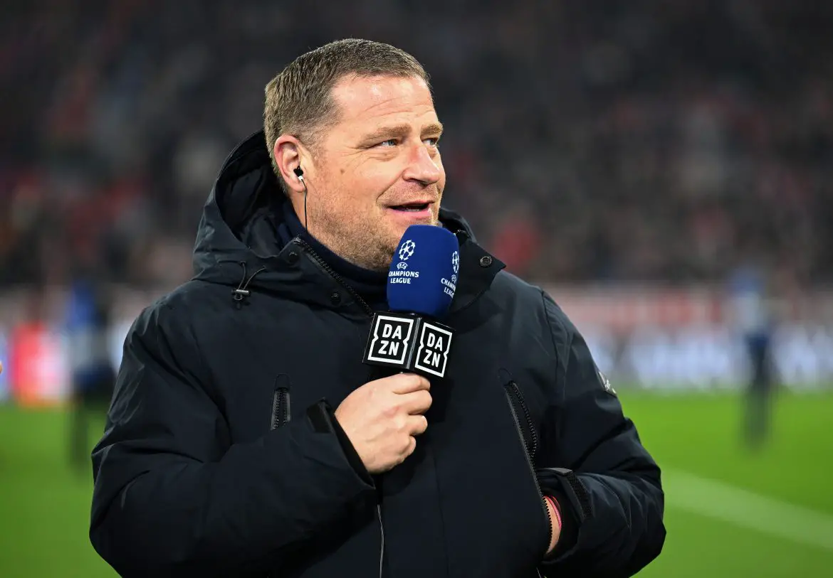 Bayern Munich Board Member for Sport Max Eberl with his Bundesliga club in the Champions League.