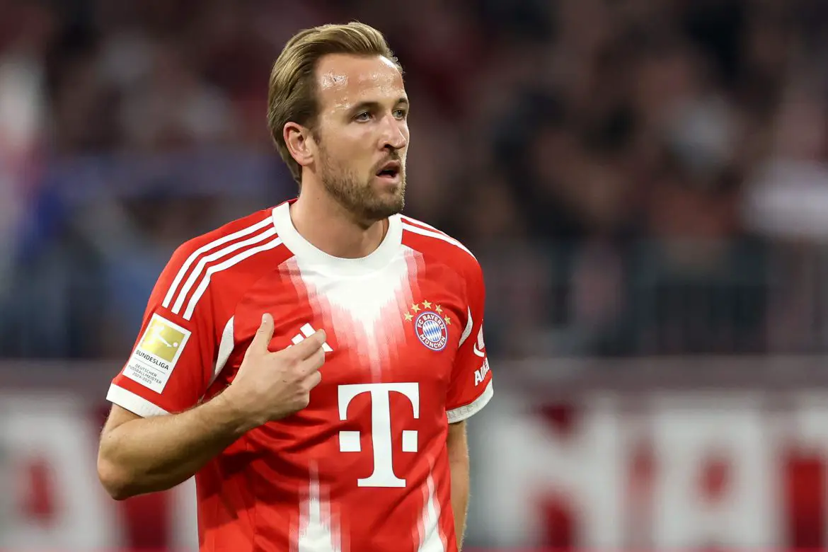 Bayern Munich striker Harry Kane.