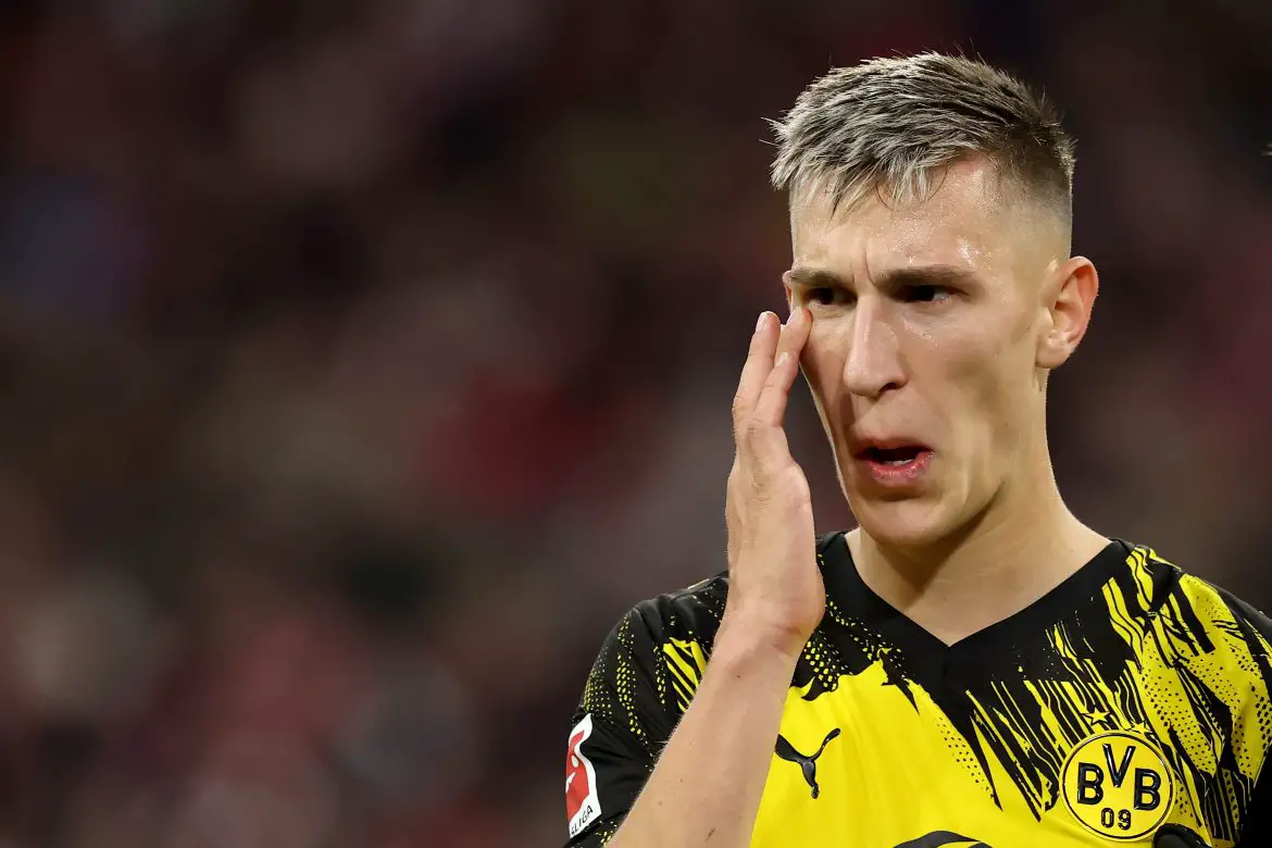 Nico Schlotterbeck of Borussia Dortmund.