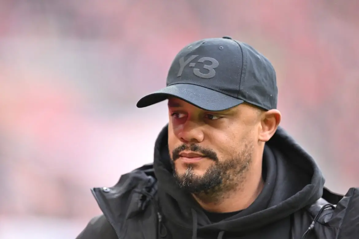 Bayern Munich head coach Vincent Kompany.