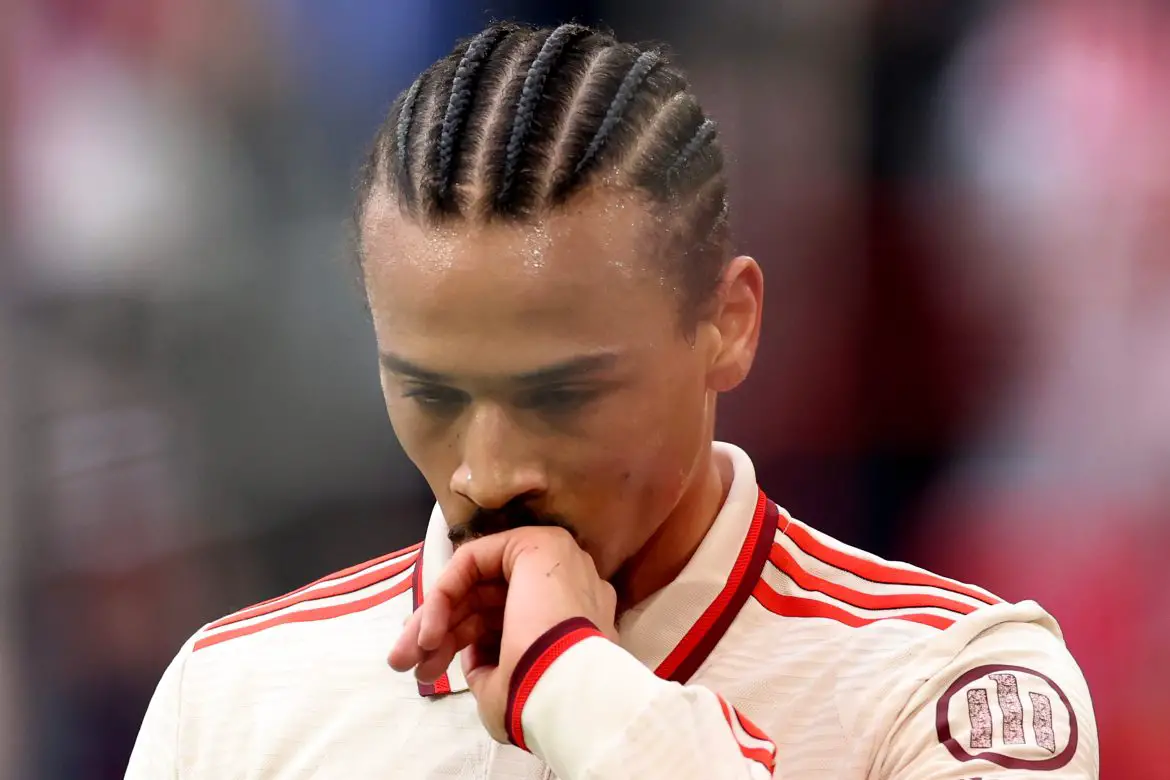 FC Bayern Munich's Leroy Sané.