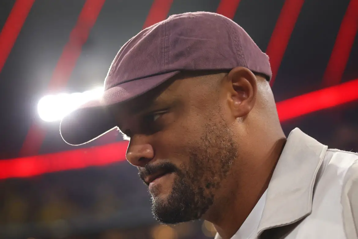 Bayern Munich head coach Vincent Kompany.