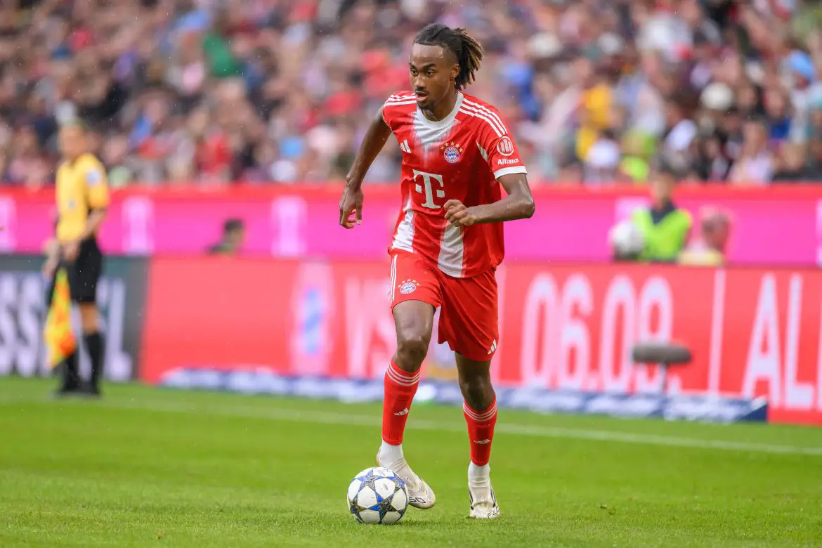 Jonah Kusi-Asare of Bayern Munich will provide competition for Harry Kane.