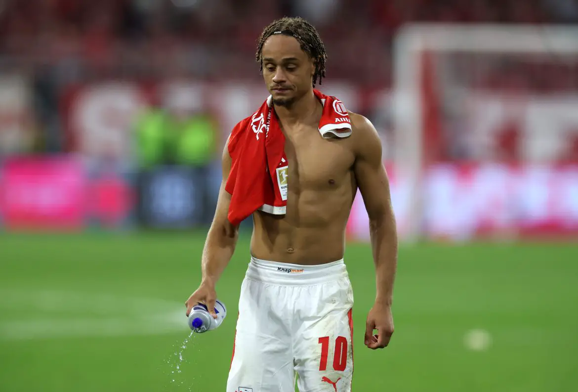 Xavi Simons of RB Leipzig.