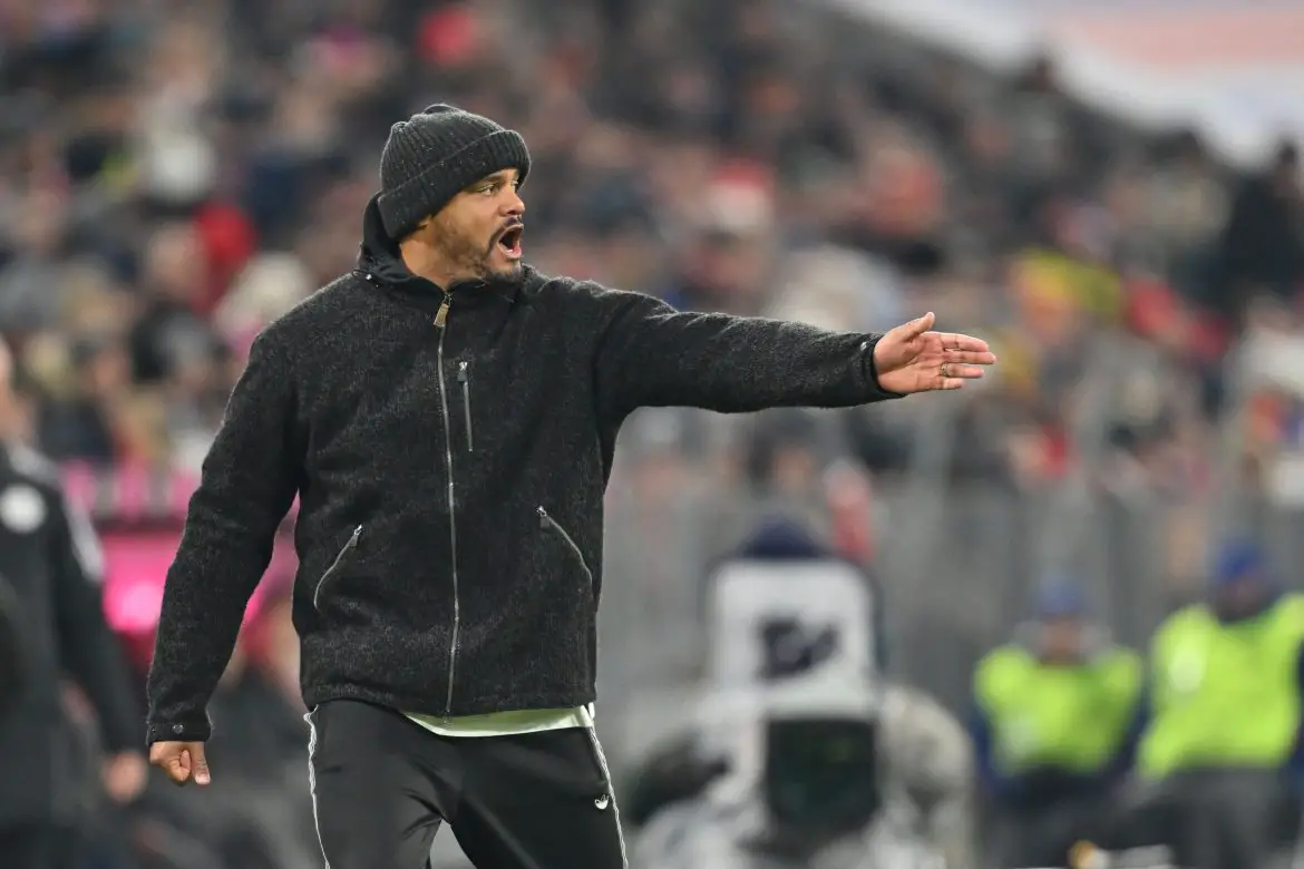 Bayern Munich head coach Vincent Kompany.