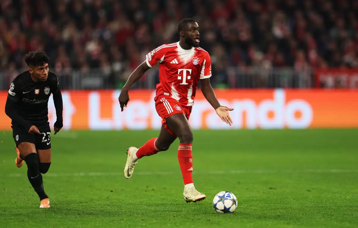 Bayern Munich centre-back Dayot Upamecano.