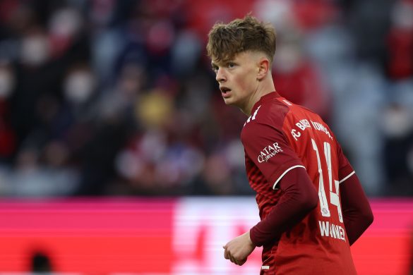 Bayern Munich's Paul Wanner.