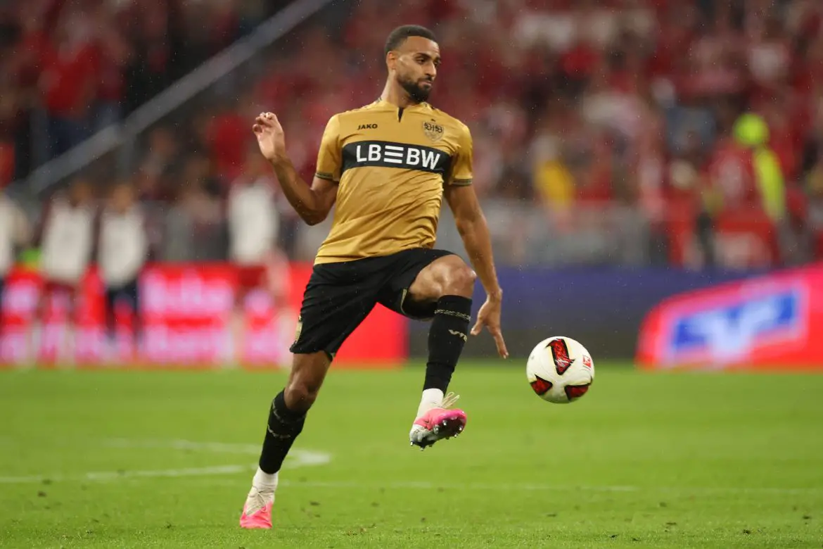 VfB Stuttgart's Josha Vagnoman.
