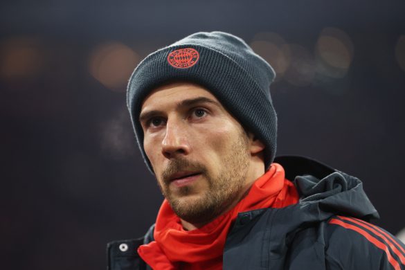 Bayern Munich midfielder Leon Goretzka.