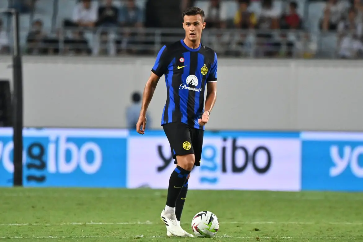 Inter midfielder Aleksandar Stankovic.