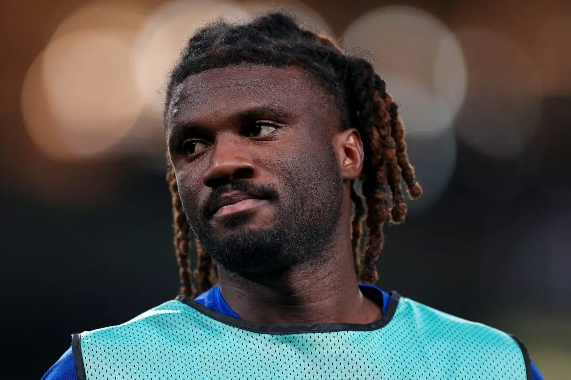 Potential Hamburg transfer target Terem Moffi playing for Porto in the Europa League last season.