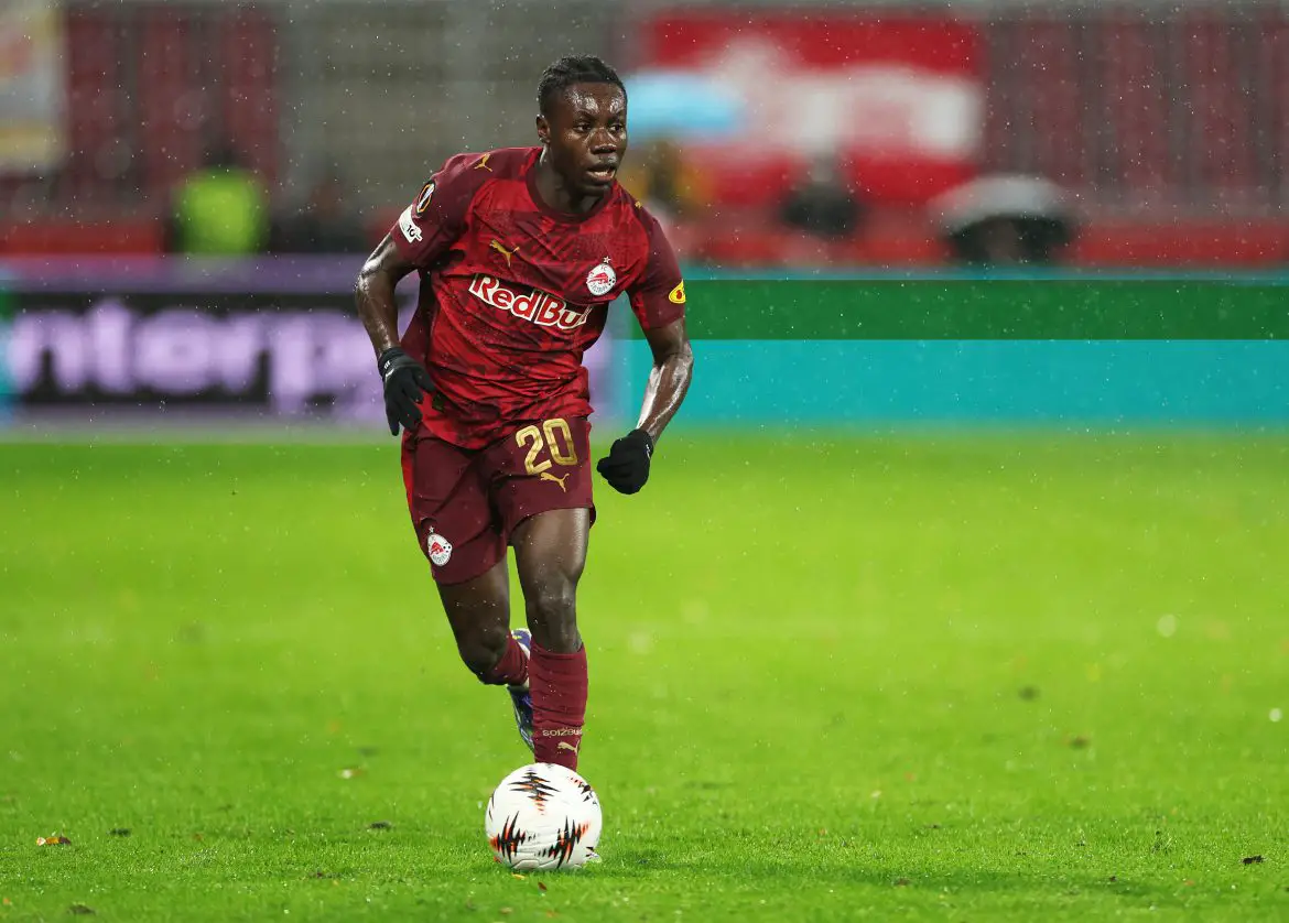 Edmund Baidoo of RB Salzburg.