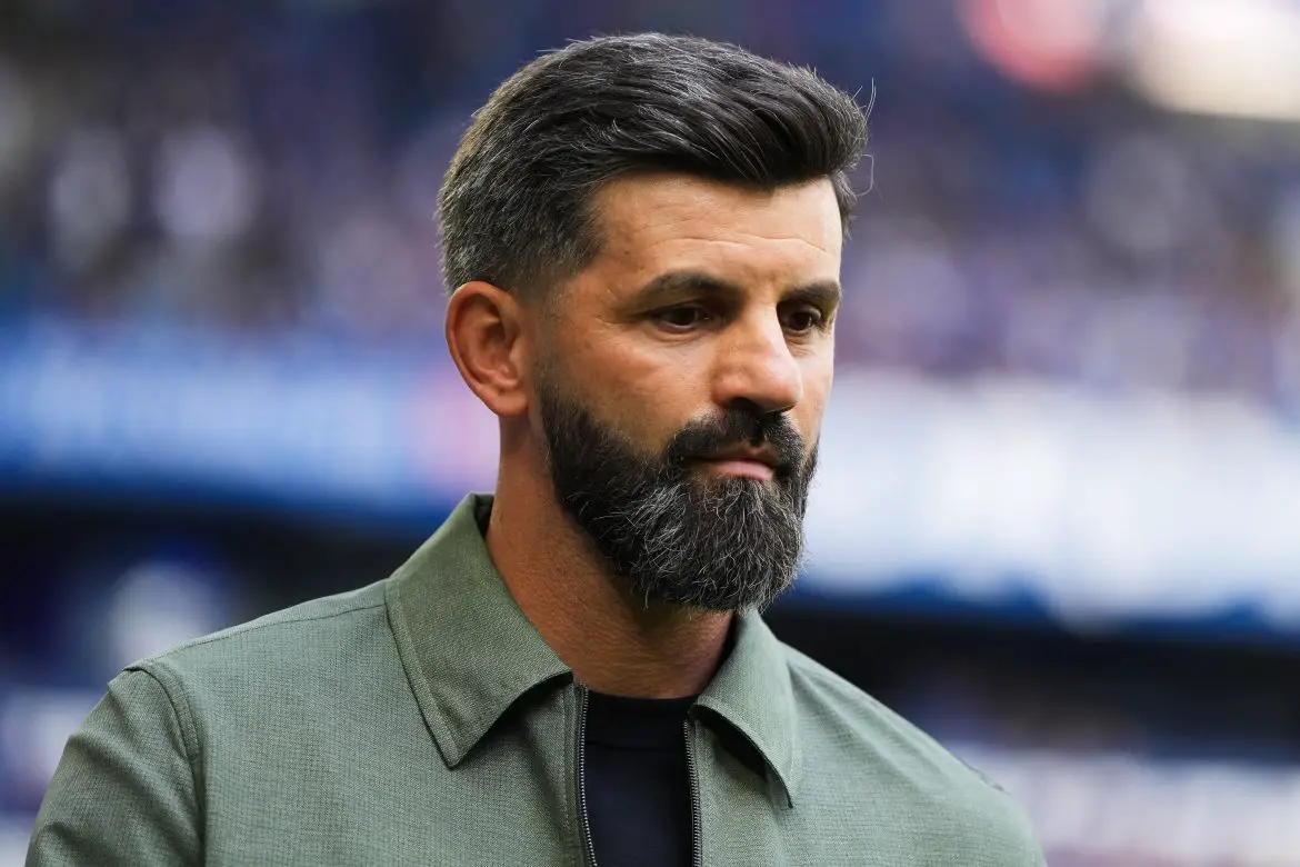 Schalke 04 head coach Miron Muslic in the Bundesliga.