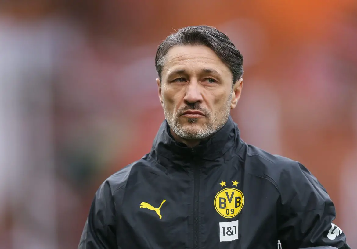 Borussia Dortmund head coach Niko Kovac prior to their Bundesliga game against St. Pauli.
