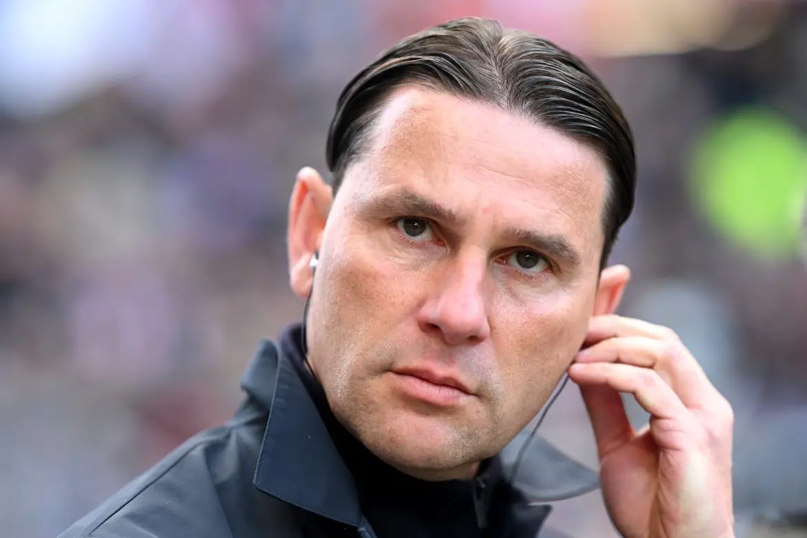 Borussia Mönchengladbach head coach Gerardo Seoane.
