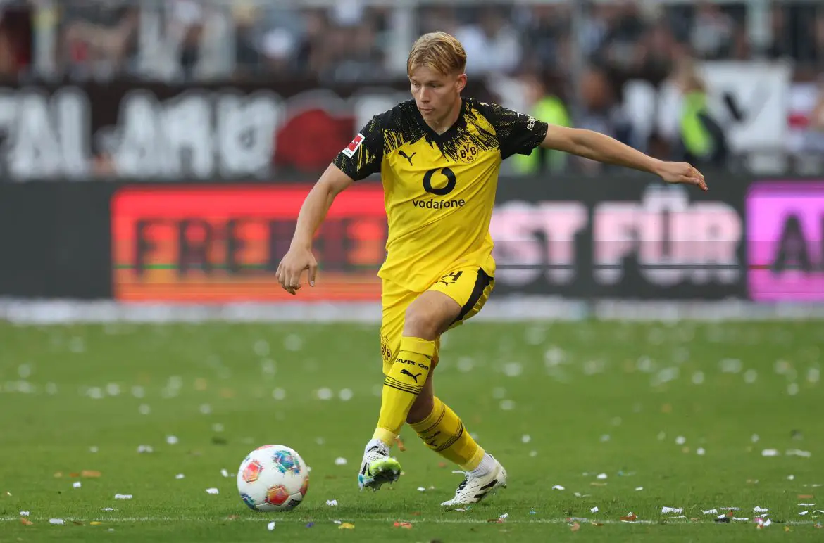 Daniel Svensson of Borussia Dortmund.