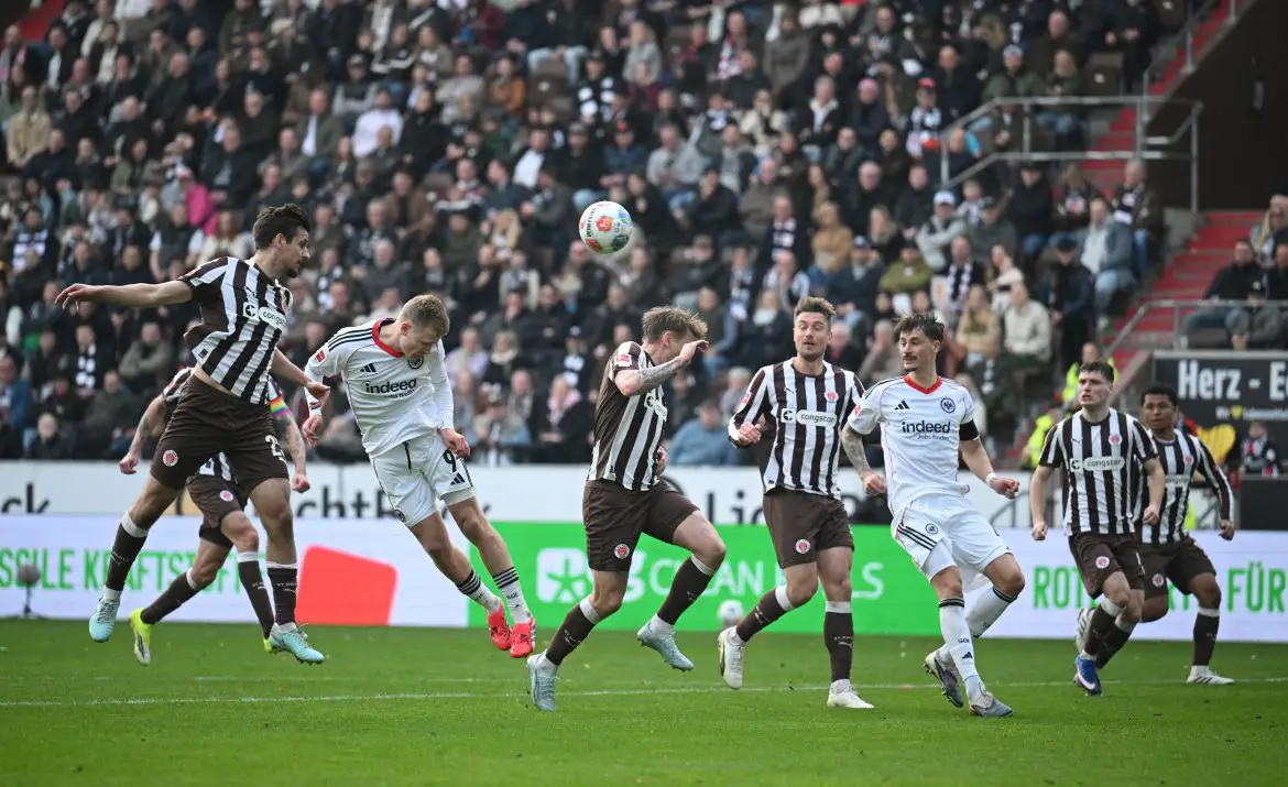 St.Pauli and Frankfurt share the points