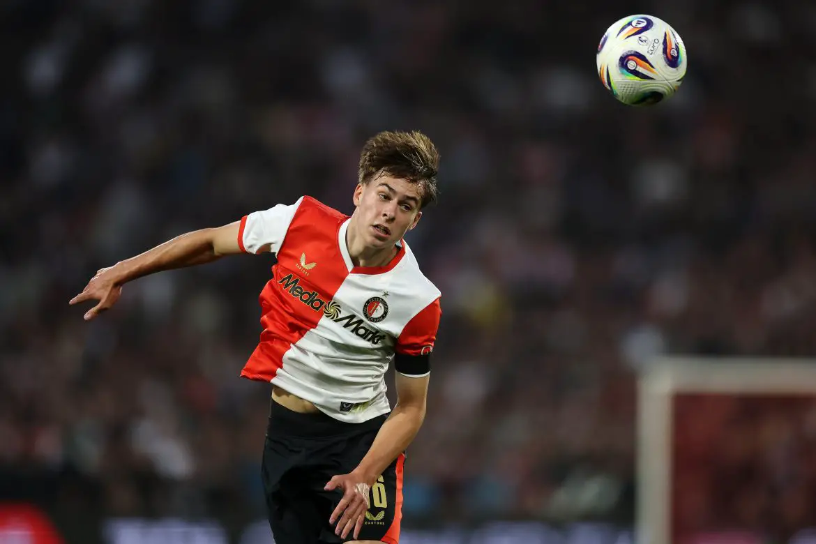Feyenoord attacker and Stuttgart/Hoffenheim transfer target Leo Sauer.