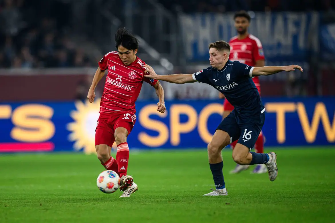 Satoshi Tanaka of Duesseldorf.