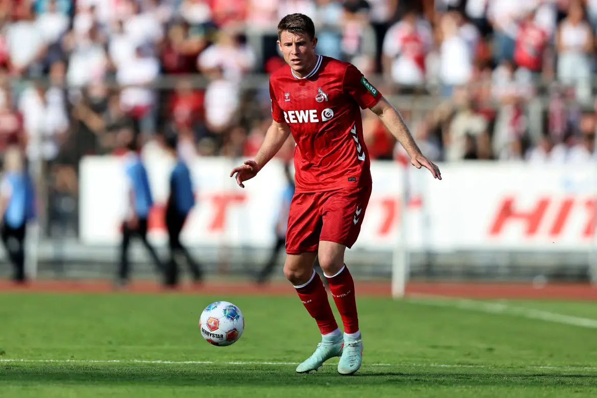 1. FC Köln centre-back Dominique Heintz.