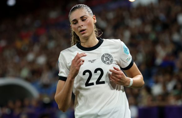 German women's national team attacker Jule Brand.