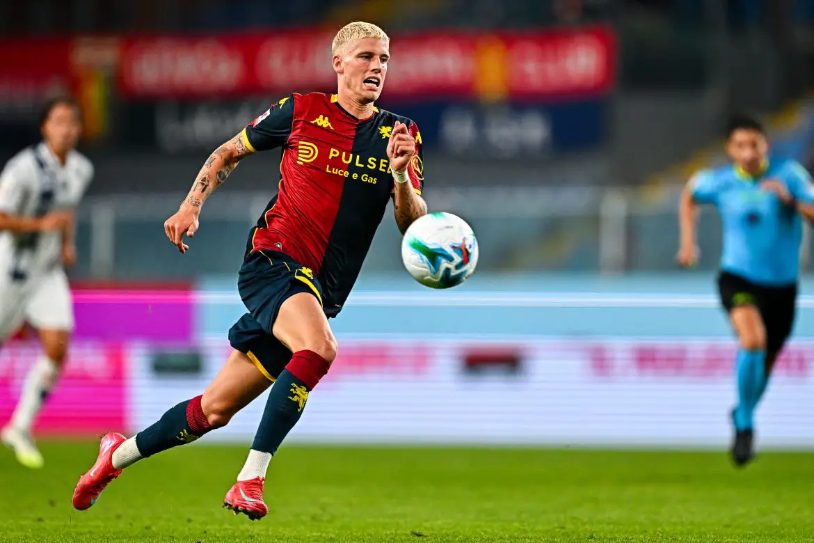 Soon-to-be-unveiled Hamburg signing Albert Grønbaek.