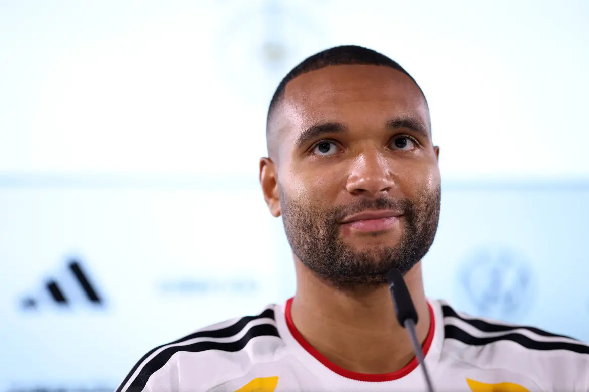 Jonathan Tah of Germany and Bayern Munich.