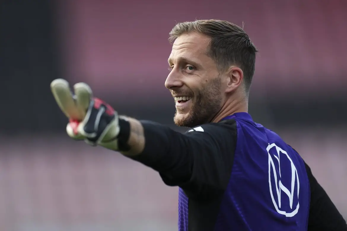 German national team keeper Janis Blaswich.