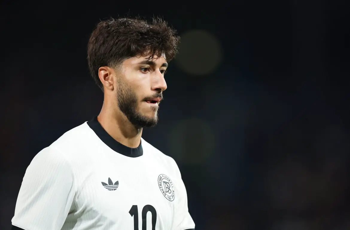 Hoffenheim's Muhammed Damar representing Germany at U21 level.