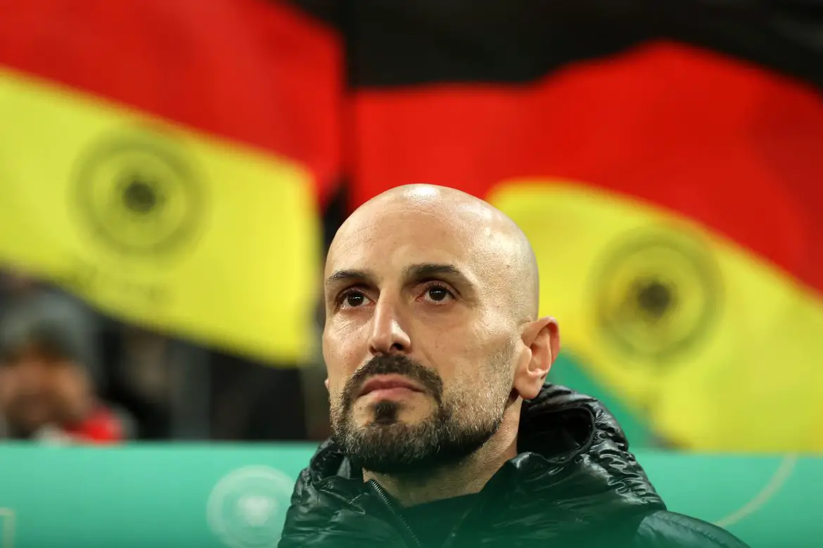 Germany U21 head coach Antonio Di Salvo.