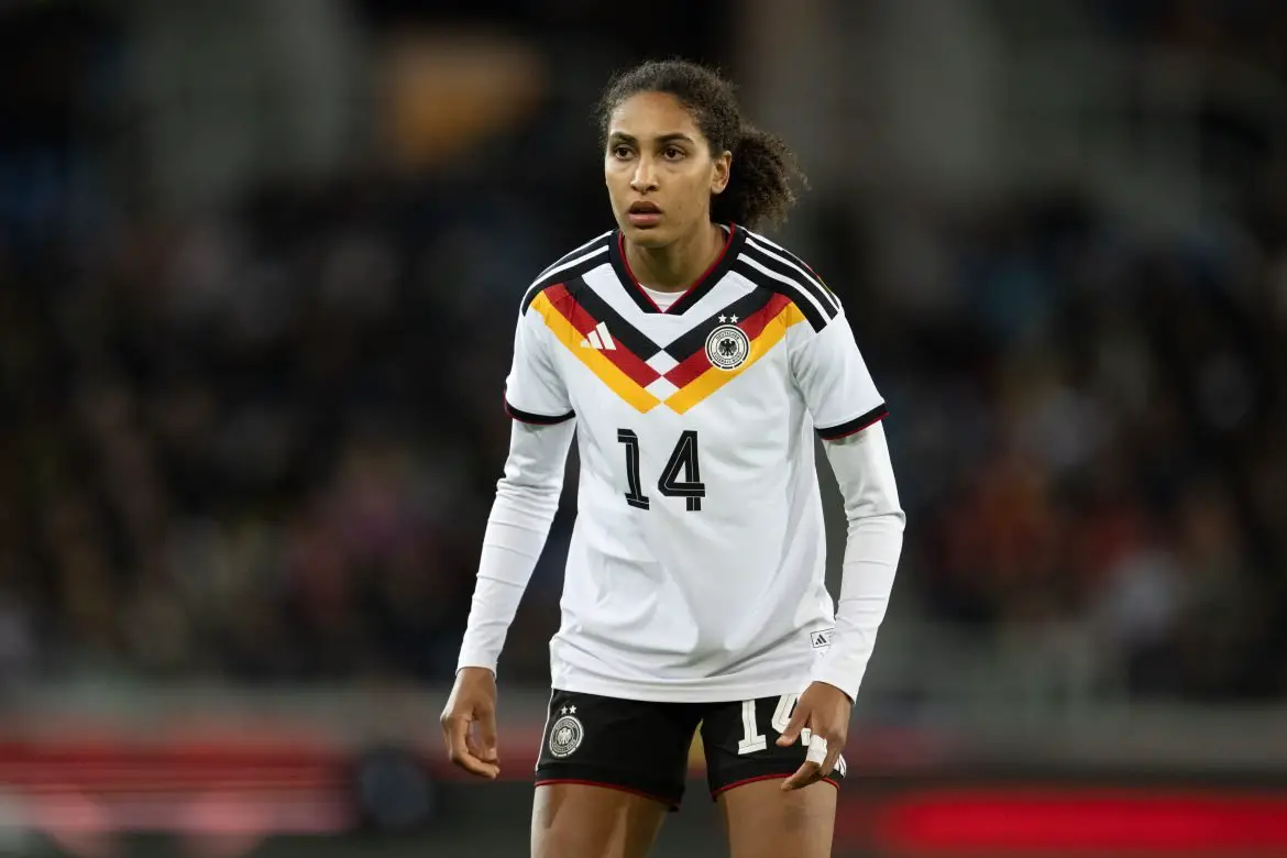 Germany winger Cora Zicai.