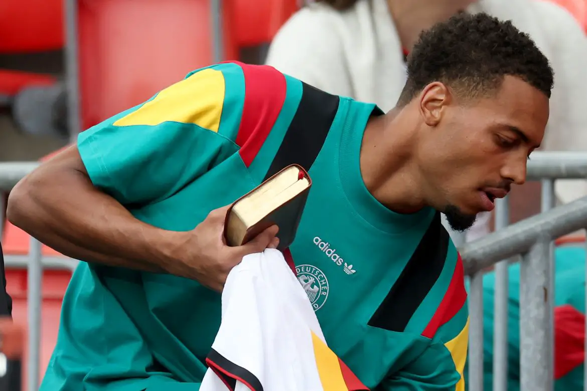 Newcastle transfer target Felix Nmecha of Borussia Dortmund representing Germany at the recent World Cup.