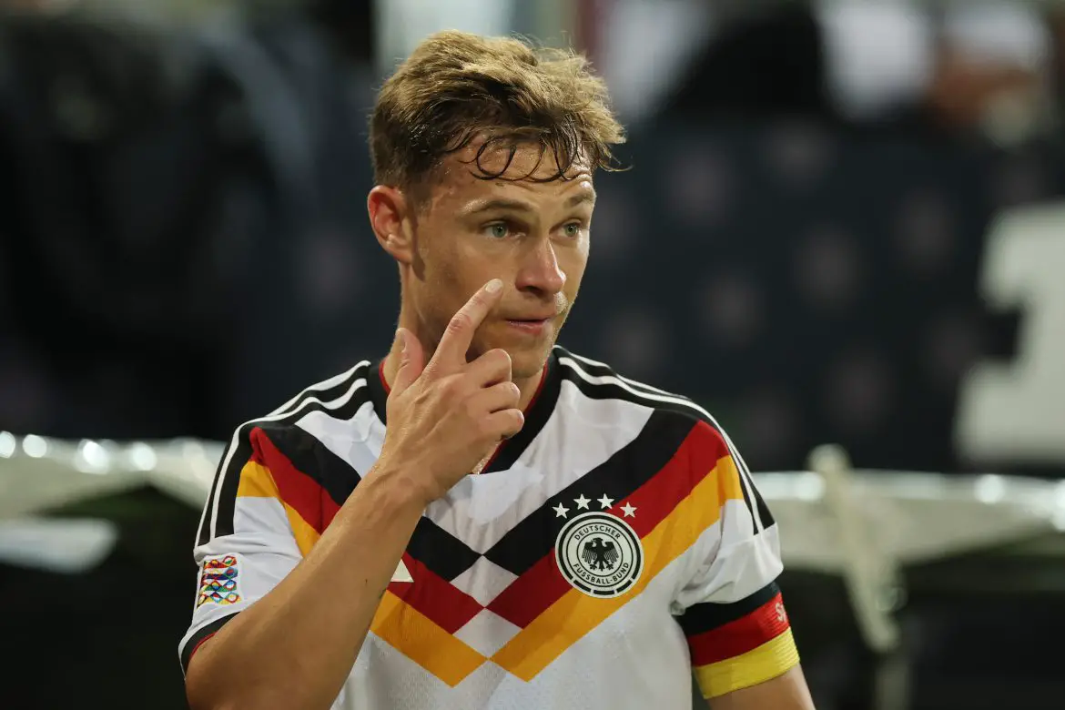 German national team captain Joshua Kimmich.