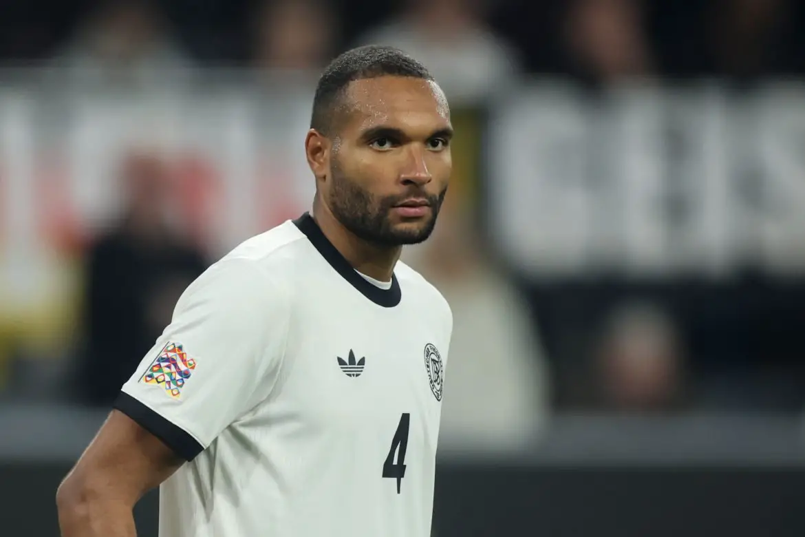 Jonathan Tah of Germany and Bayer Leverkusen.
