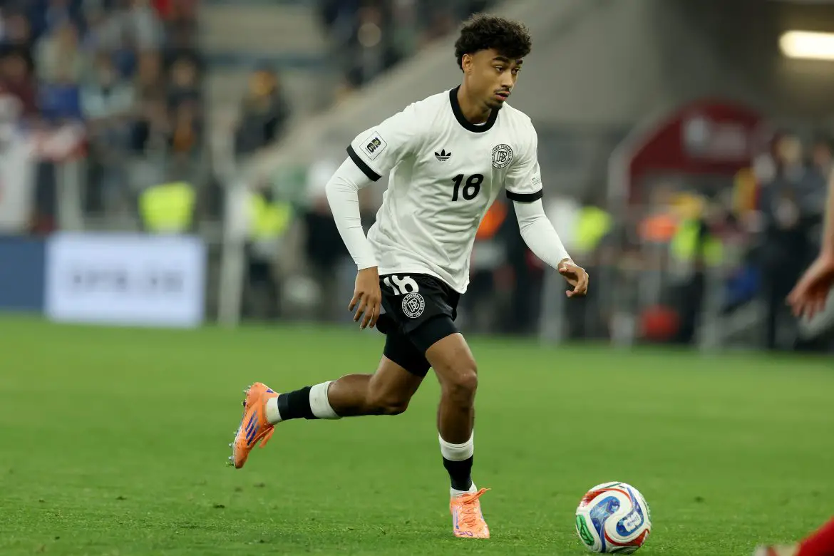 Frankfurt left-back Brown