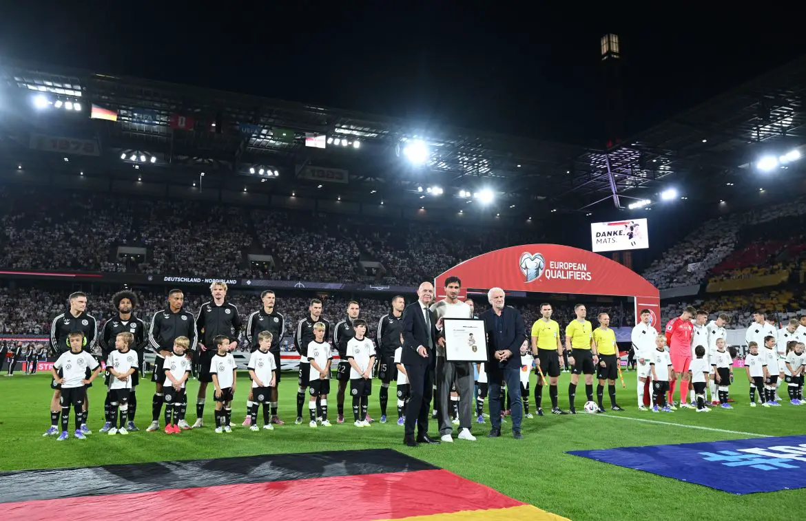 Germany against Northern Ireland in September