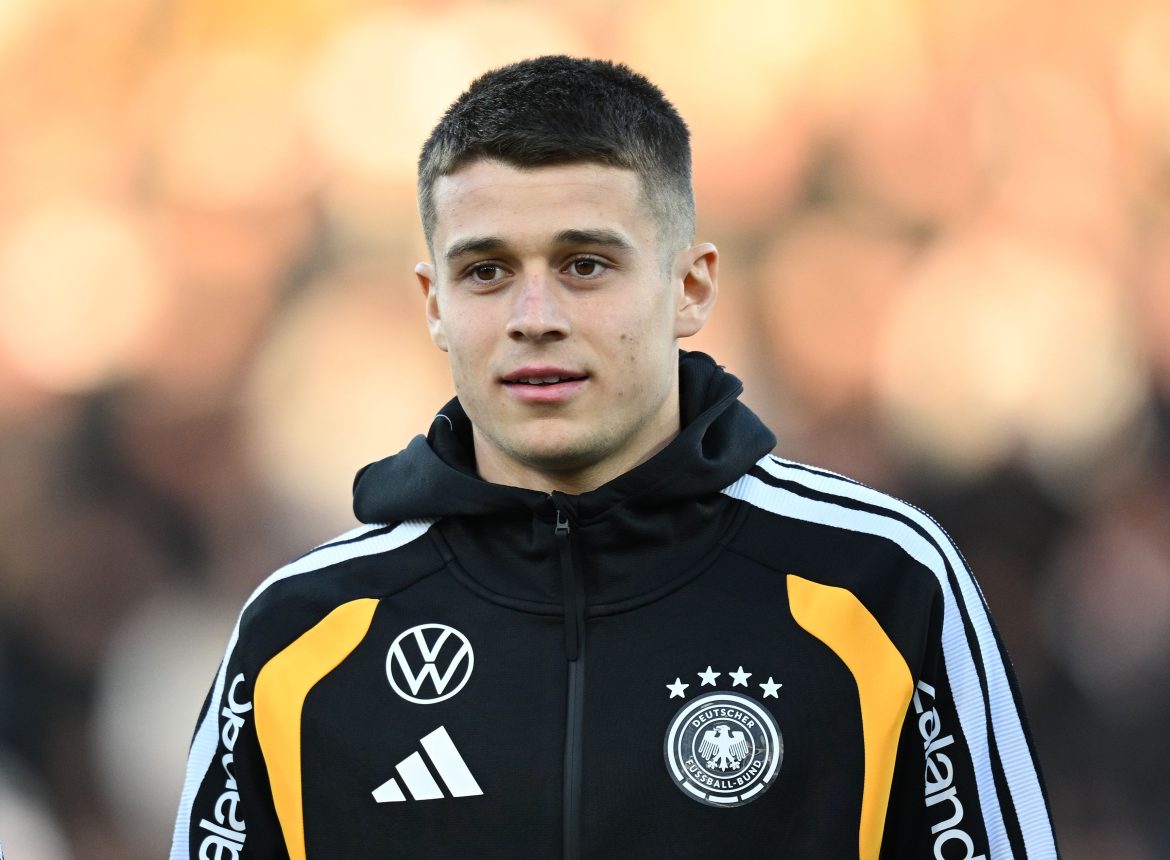 Germany U21 striker Nicolo Tresoldi.