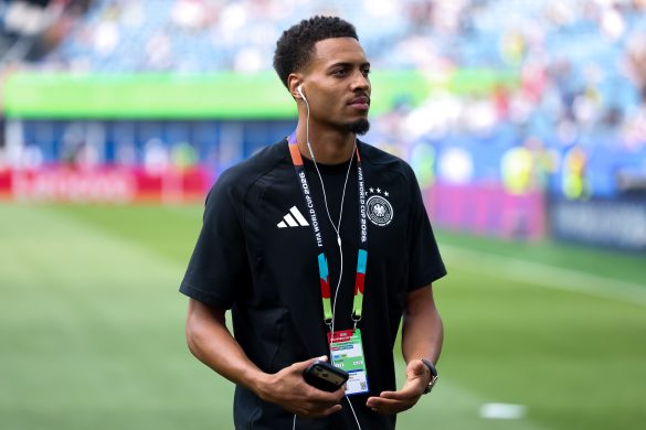 Borussia Dortmund's Felix Nmecha representing Germany at the recent World Cup.