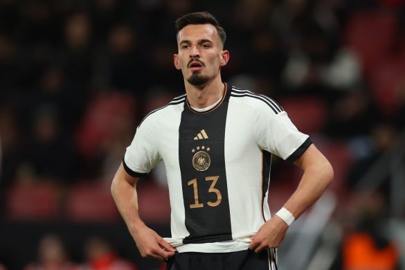 Now former Hoffenheim striker Mërgim Berisha representing Germany back in 2023.