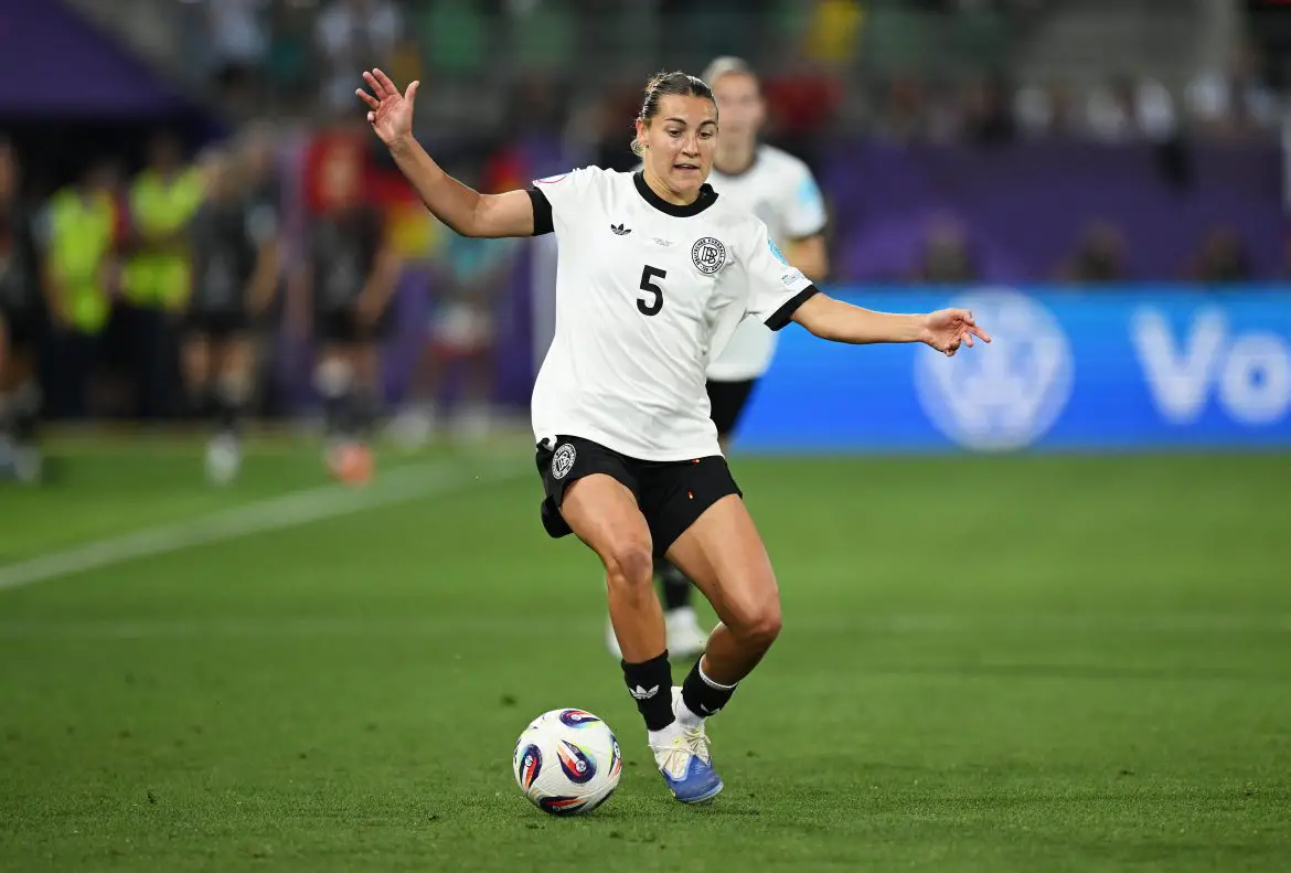 Germany's prospects for success in the ongoing European Championship are suddenly closely related to the performance of makeshift right back Carlotta Wamser.