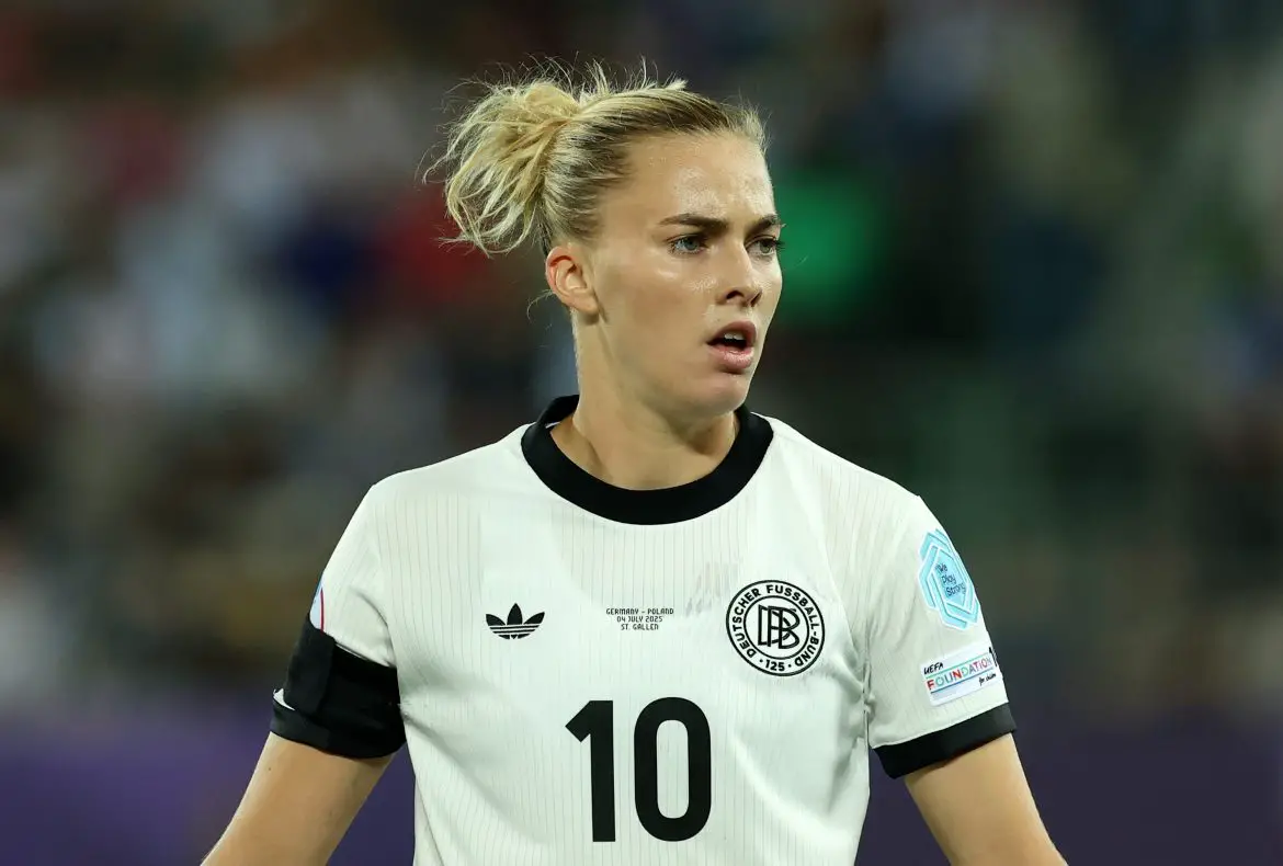 Germany Women's national team attacker Laura Freigang.
