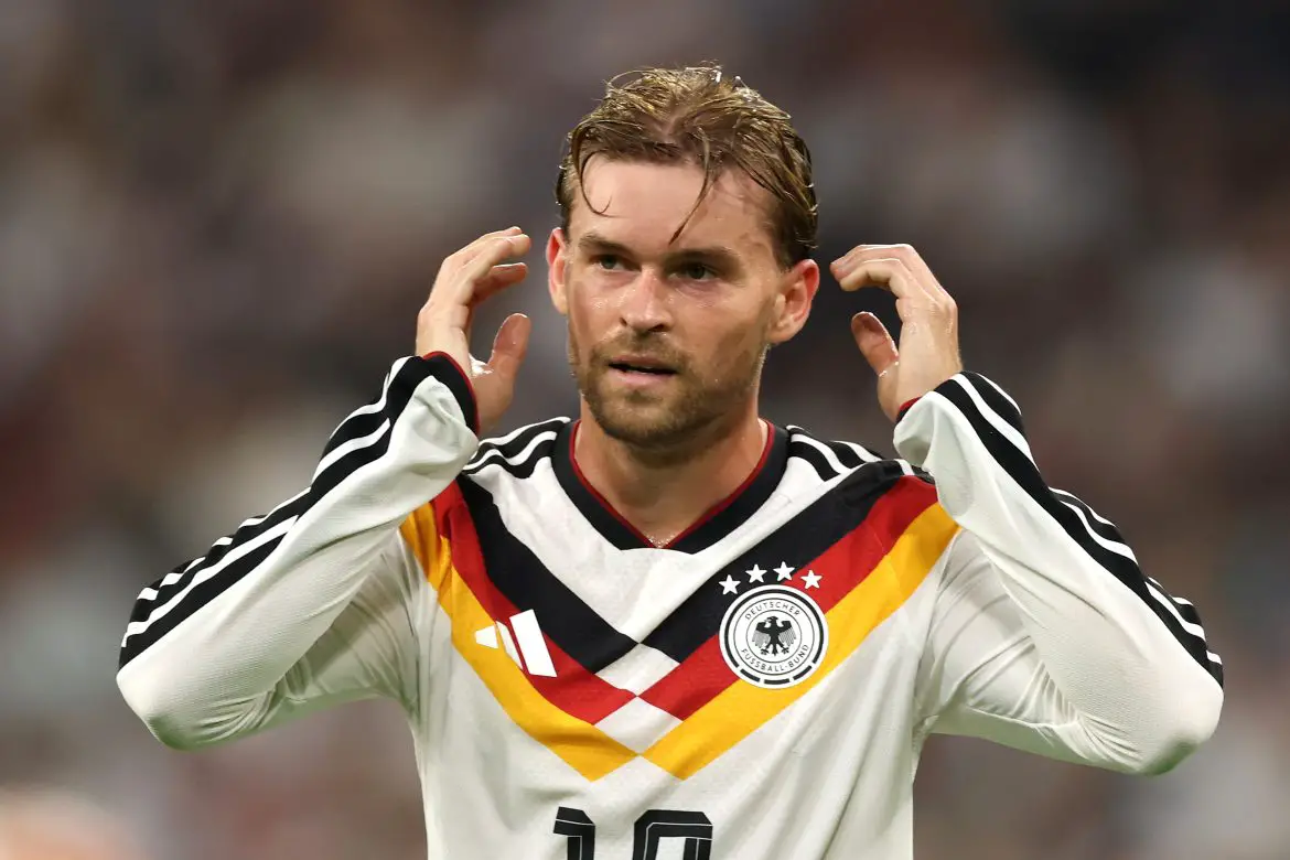 Germany international Maximilian Mittelstädt.